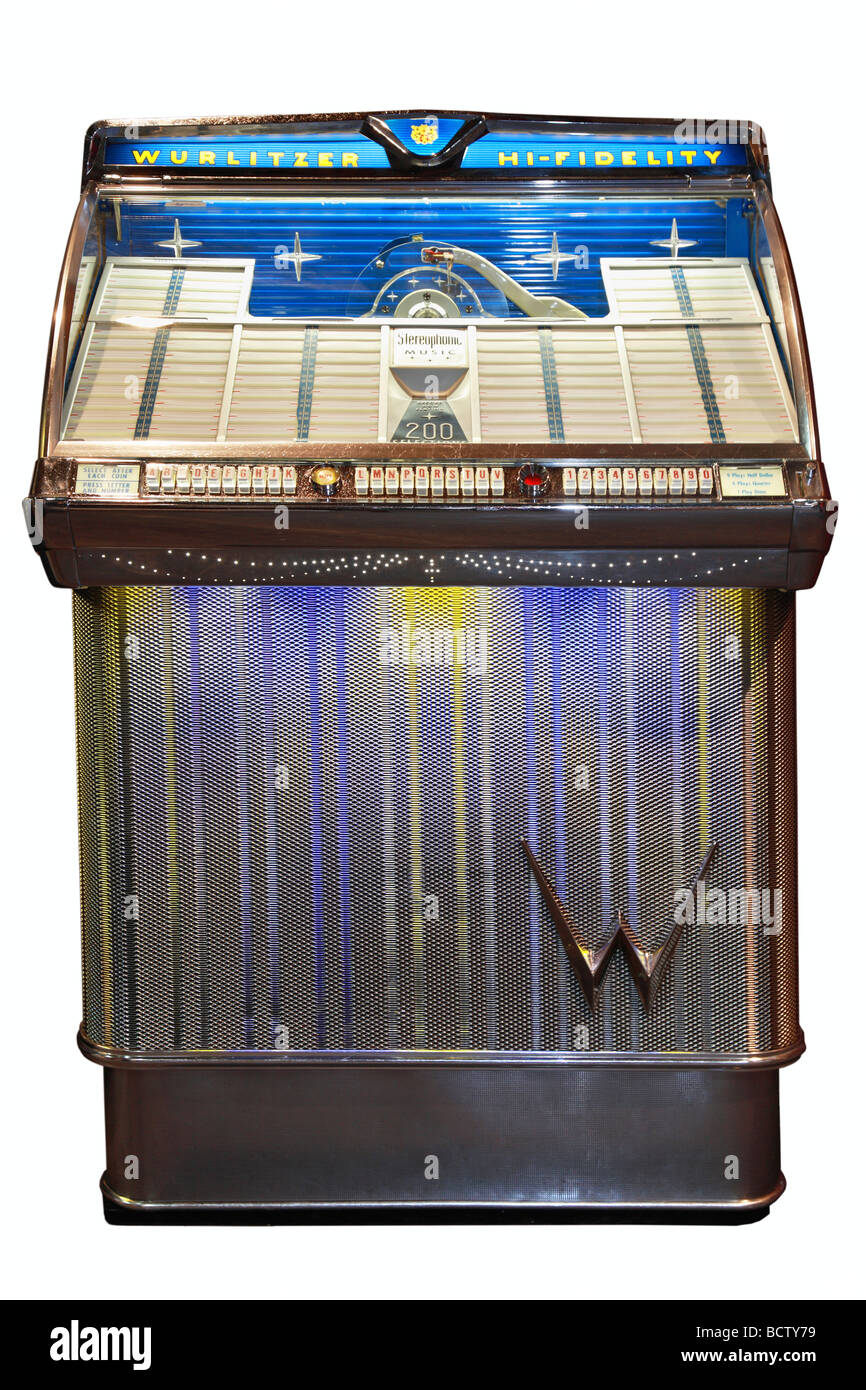 2300 Wurlitzer, jukebox, 1959 Banque D'Images