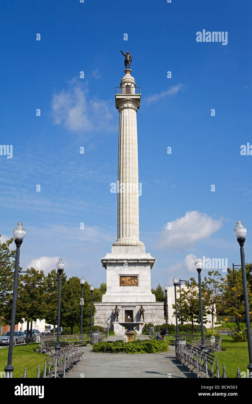 Monument de la bataille de Trenton Trenton, City, New Jersey, USA Banque D'Images