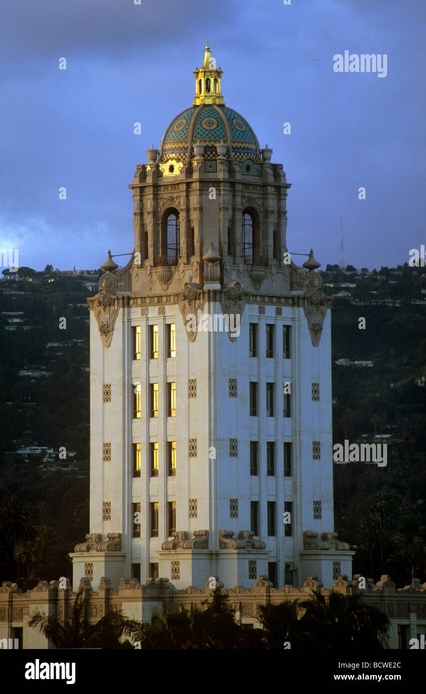 Los Angeles City Hall Banque D'Images