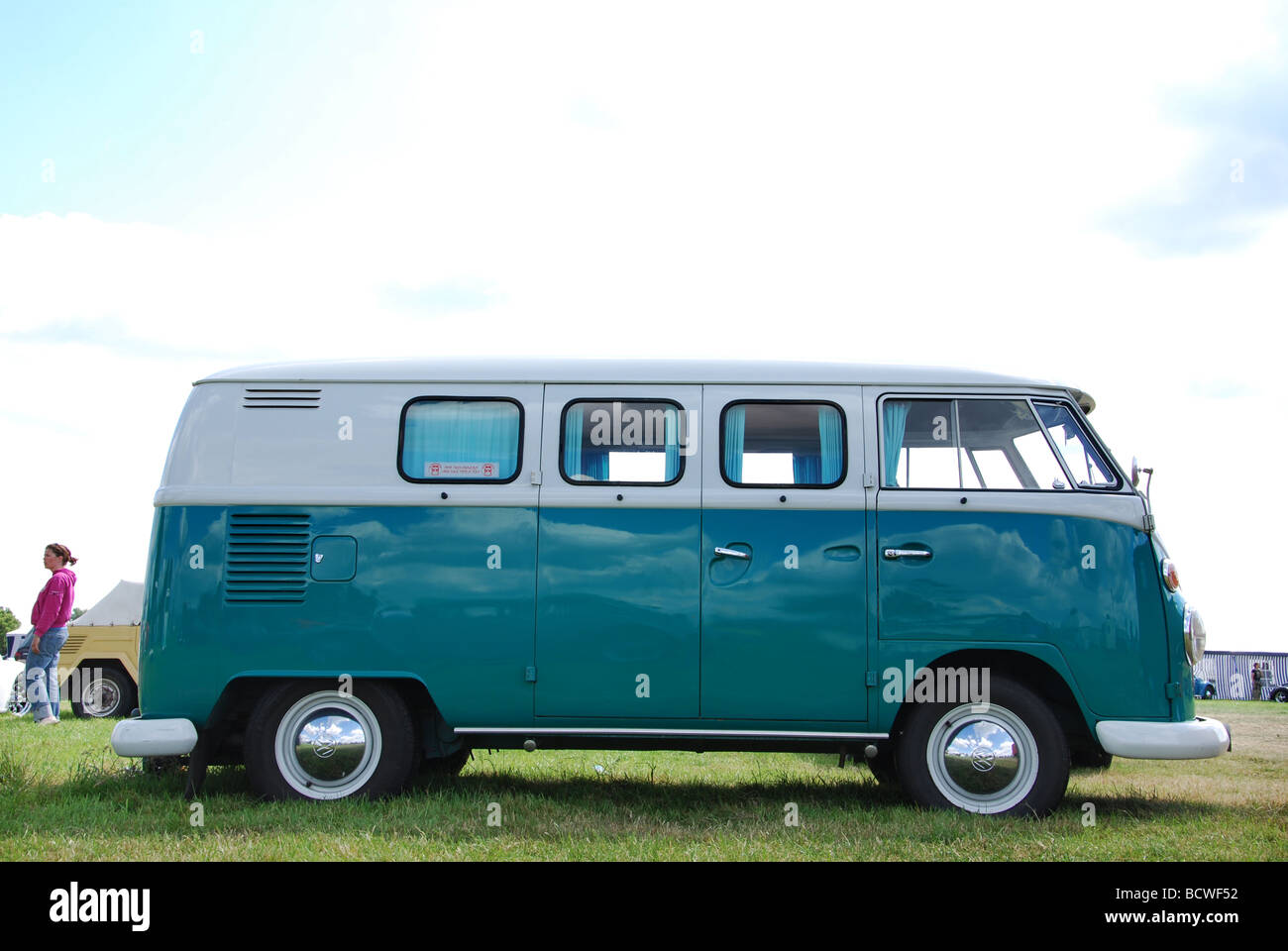 Bus VW T1 Classic Banque D'Images
