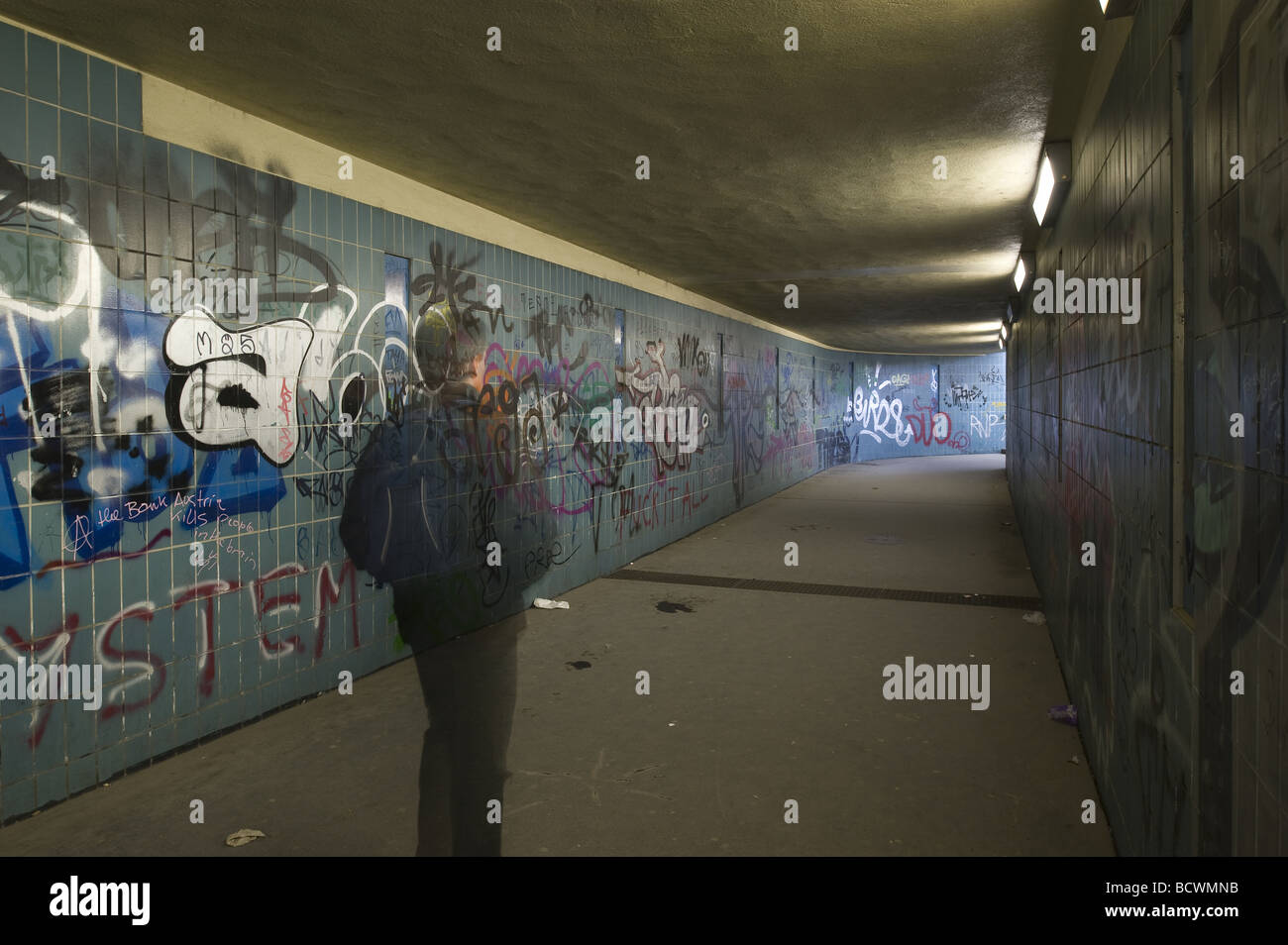 USTRAB Vienne Wien Matzleinsdorferplatz Station prémétro bruxellois Banque D'Images