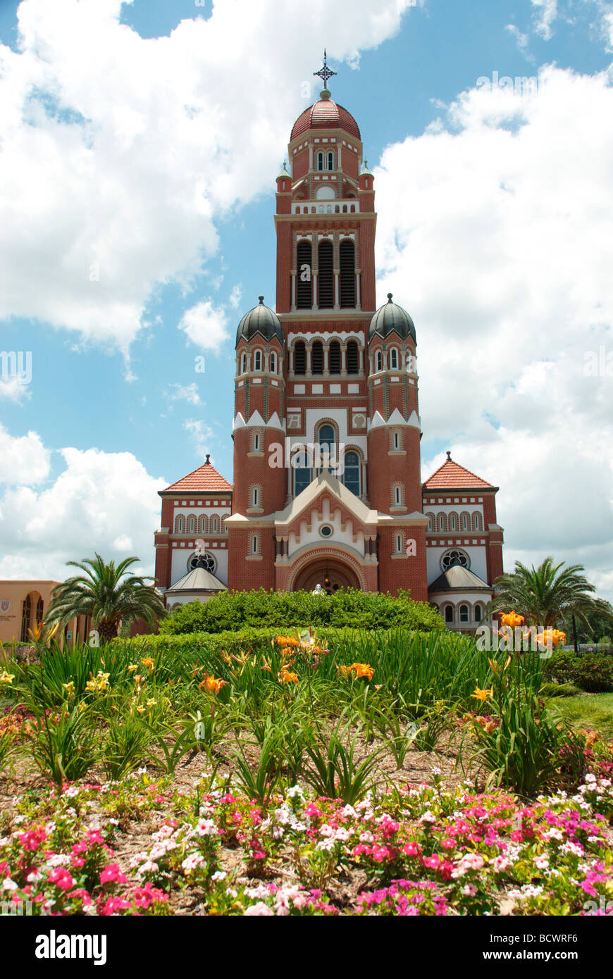 Cathédrale de Saint John the Evangelist à Lafayette, Louisiane, USA Banque D'Images