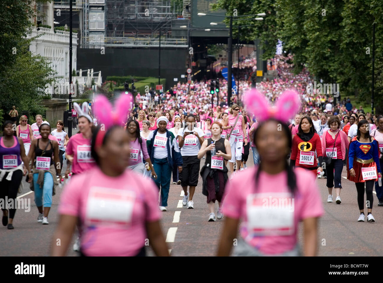 Course pour la vie Banque D'Images Course pour la vie Banque D'Images