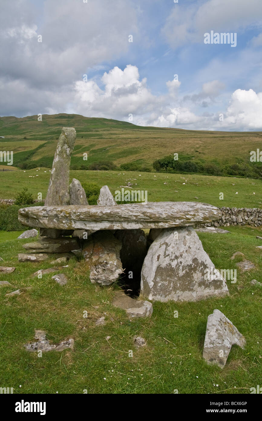Cairn II Saint pierres antiques et chambre funéraire, près de Leeds, Dumfries et Galloway, Écosse Banque D'Images