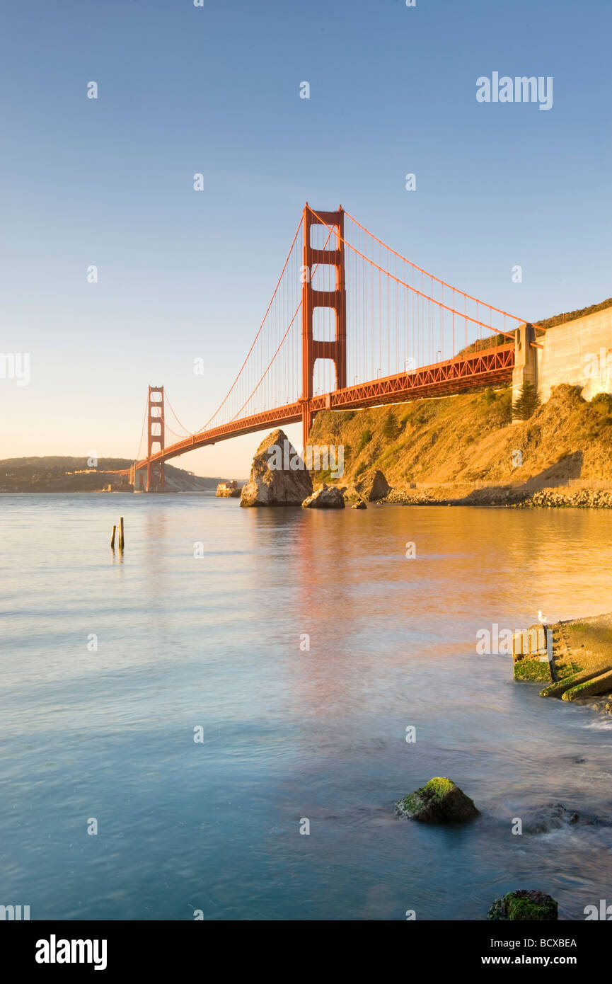 Usa California San Francisco Golden Gate Bridge Banque D'Images