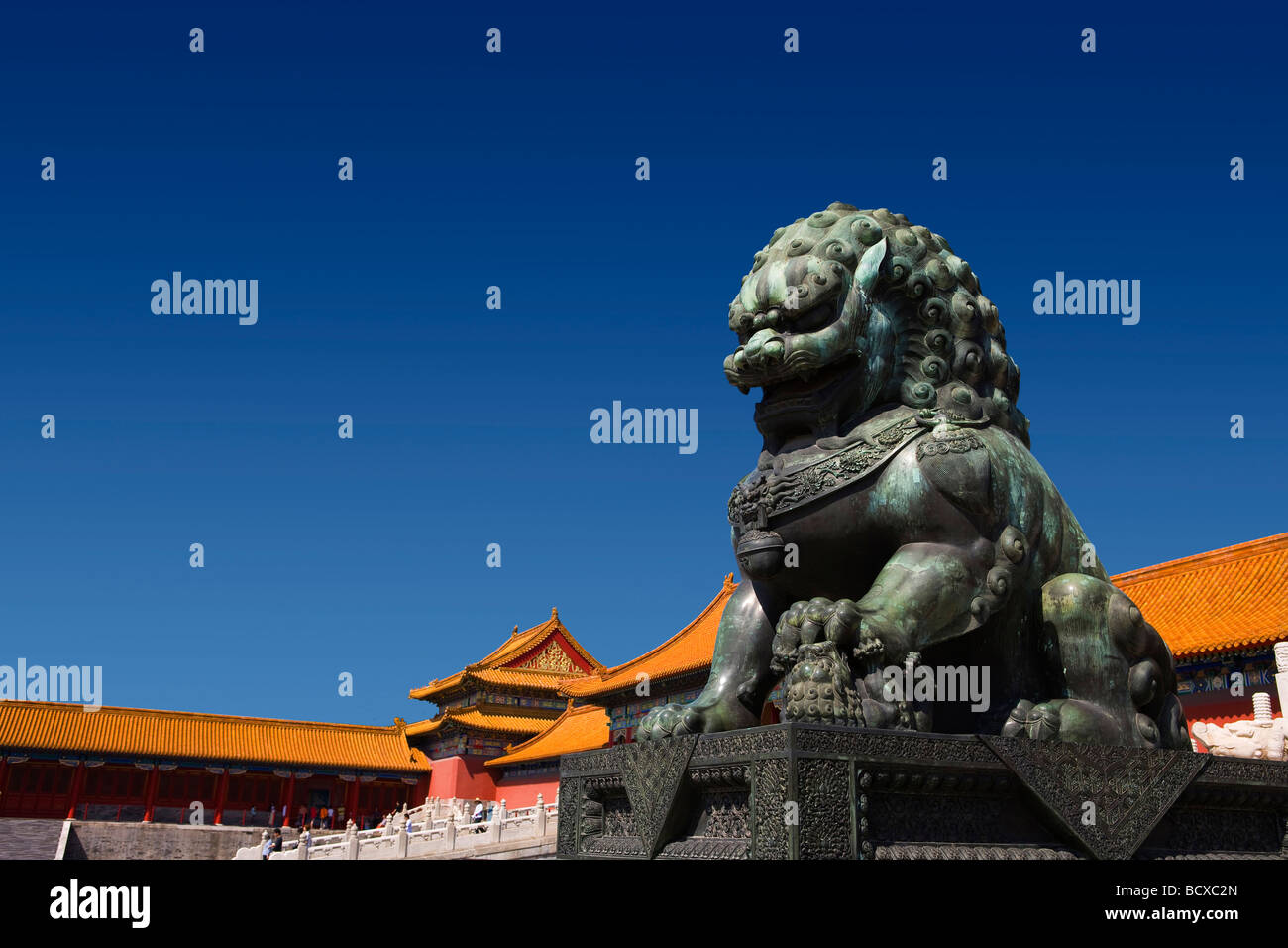 Cité Interdite, Beijing, Chine Banque D'Images