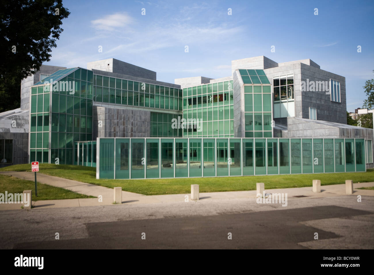 Université de Toledo Center for Visual Arts par Frank Gehry fait partie de l'Ohio Toledo Museum of Art campus Banque D'Images