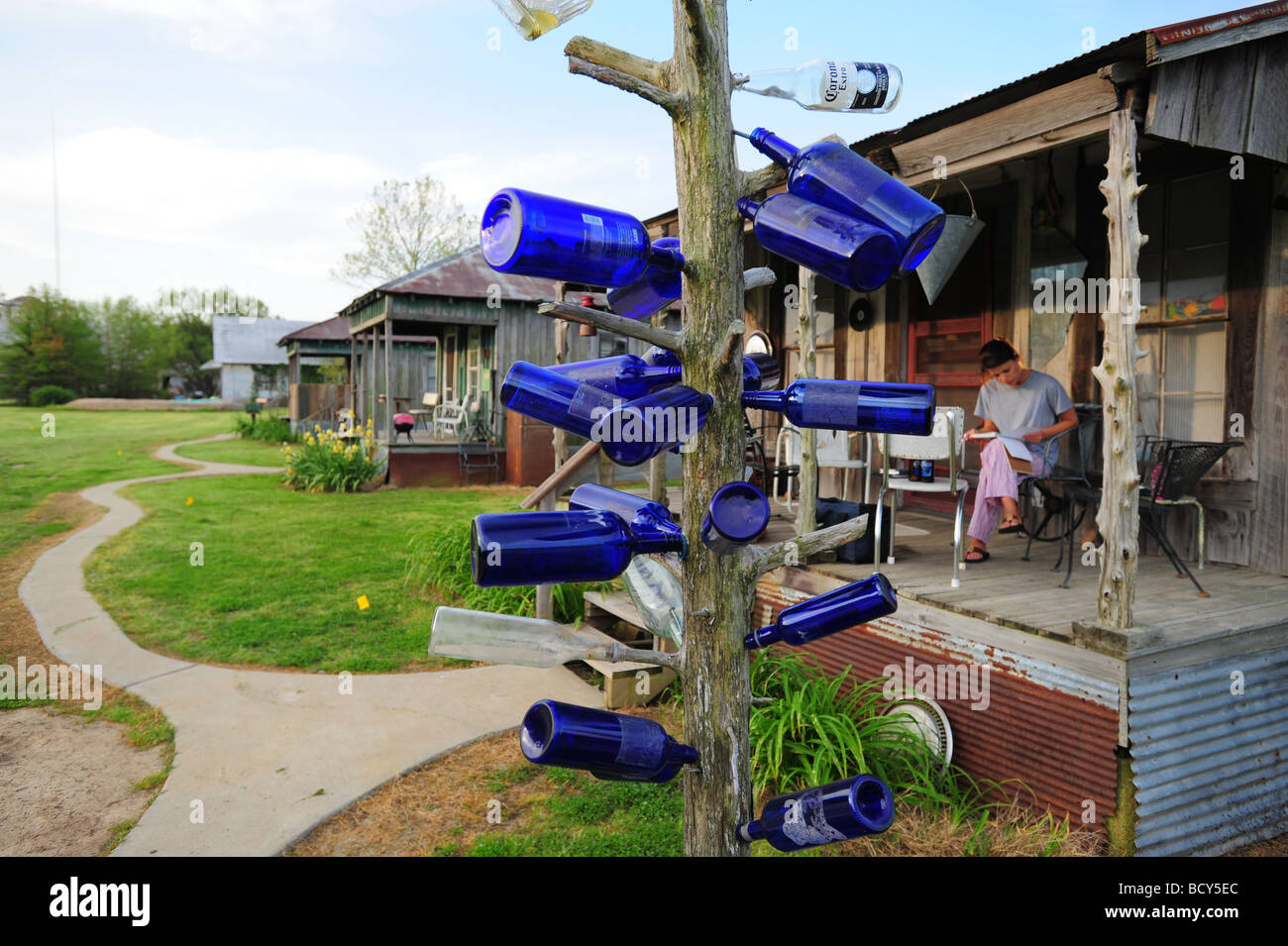 USA Mississippi Clarksdale Shack jusqu'inn hotel Banque D'Images