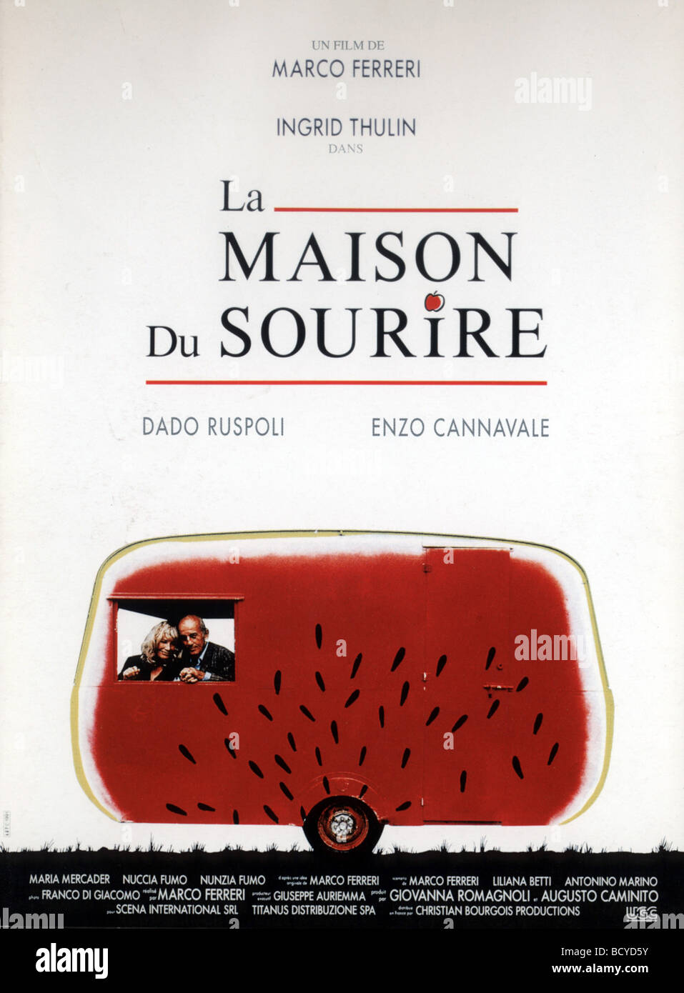 La Casa del sorriso Année : 1991 Réalisateur : Marco Ferreri Movie poster Banque D'Images