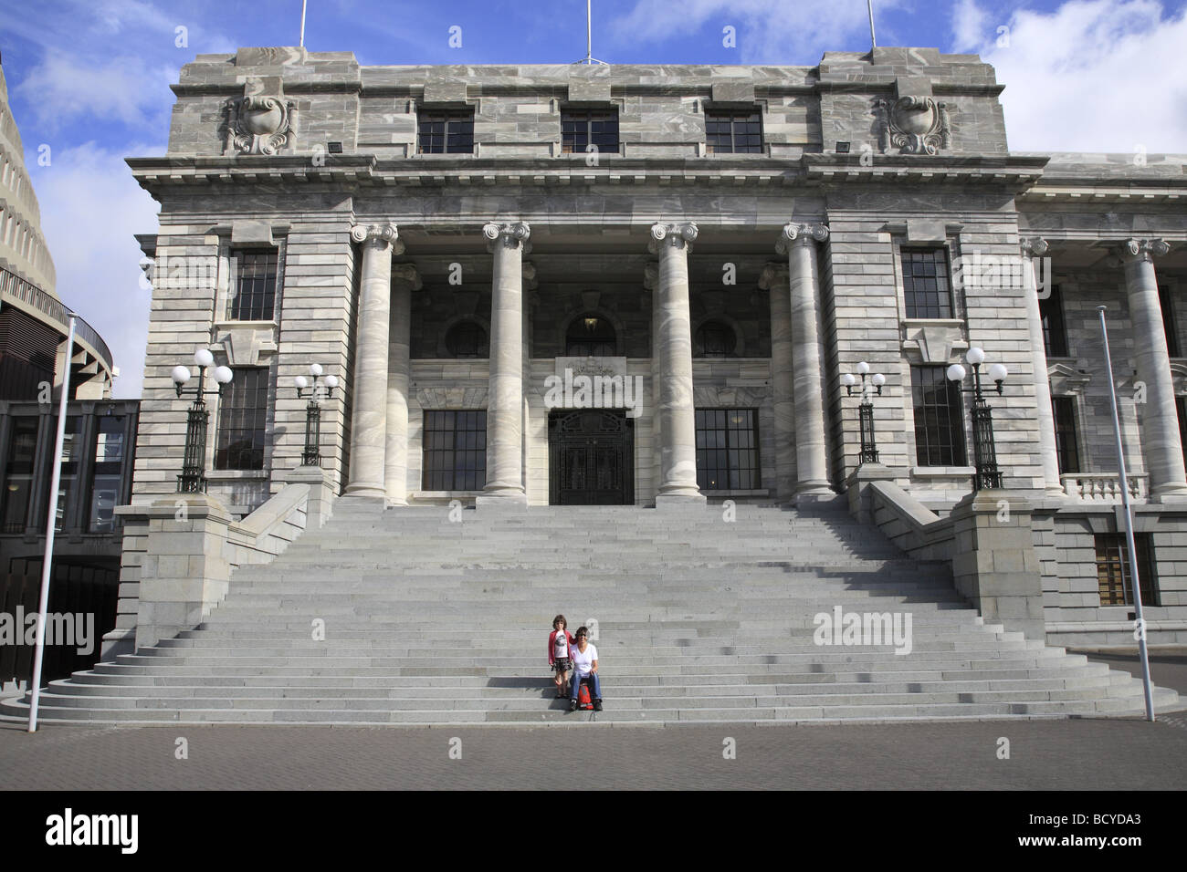 La Maison du Parlement, Wellington, Nouvelle-Zélande Banque D'Images