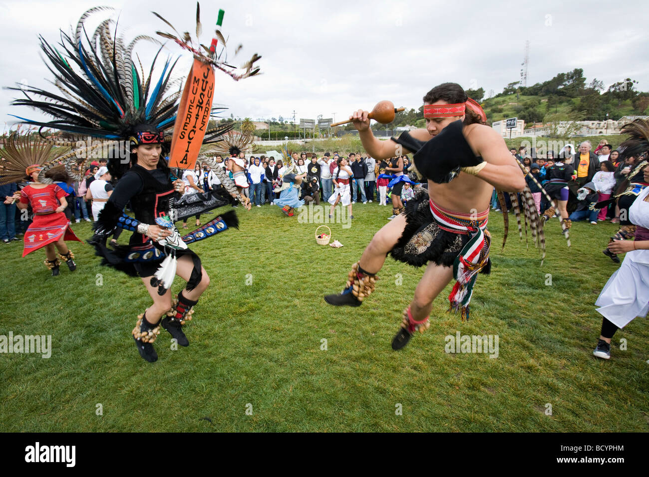 L'eau de mars, la Journée mondiale de l'eau 2009, dans le centre-ville de Los Angeles. 22 mars, 2009. Banque D'Images