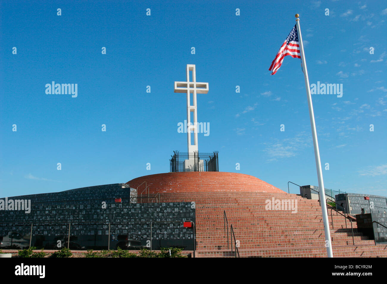 Le mont Soledad Croix du Souvenir, La Jolla, San Diego, Californie (SD) Banque D'Images