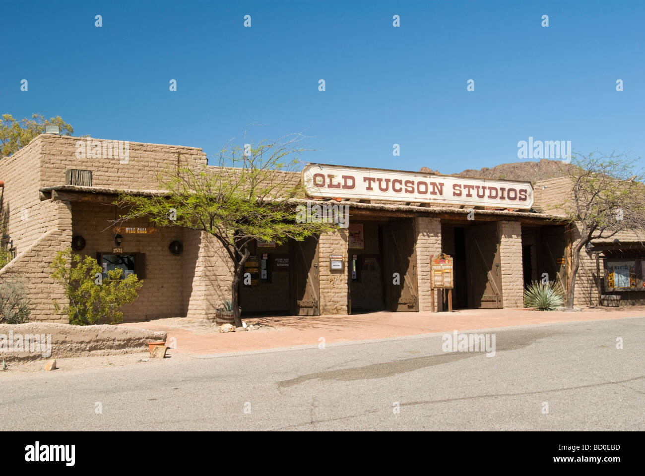 Old Tucson Studios, Arizona Banque D'Images