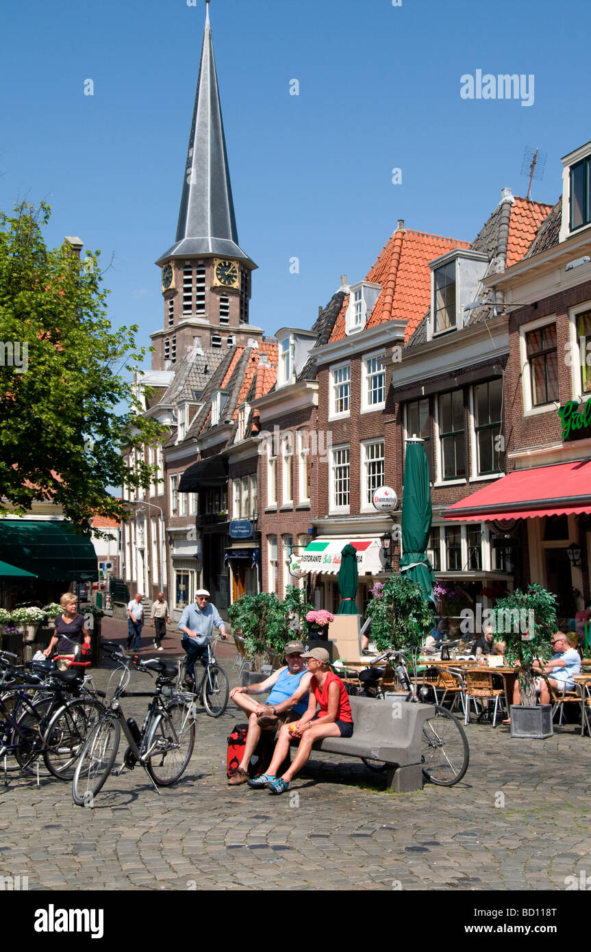 Hoorn Pays-Bas hollande vieille ville historique ville Banque D'Images