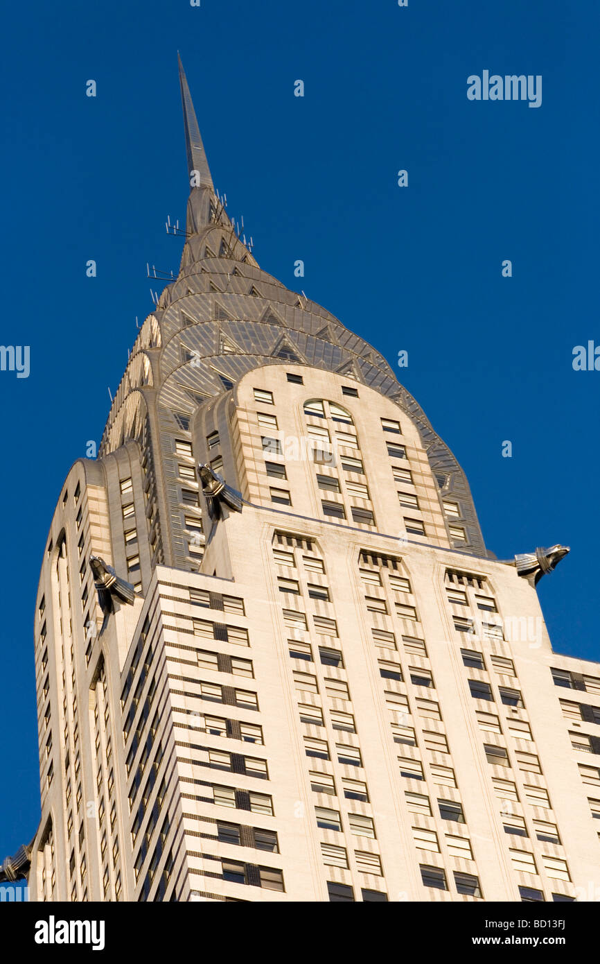 Le Chrysler Building à New York City Banque D'Images