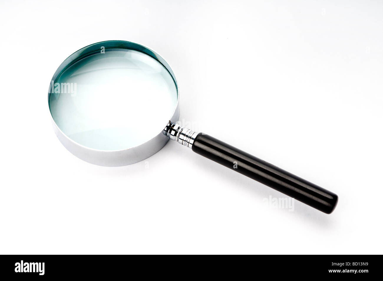 Margnifying glass Banque D'Images