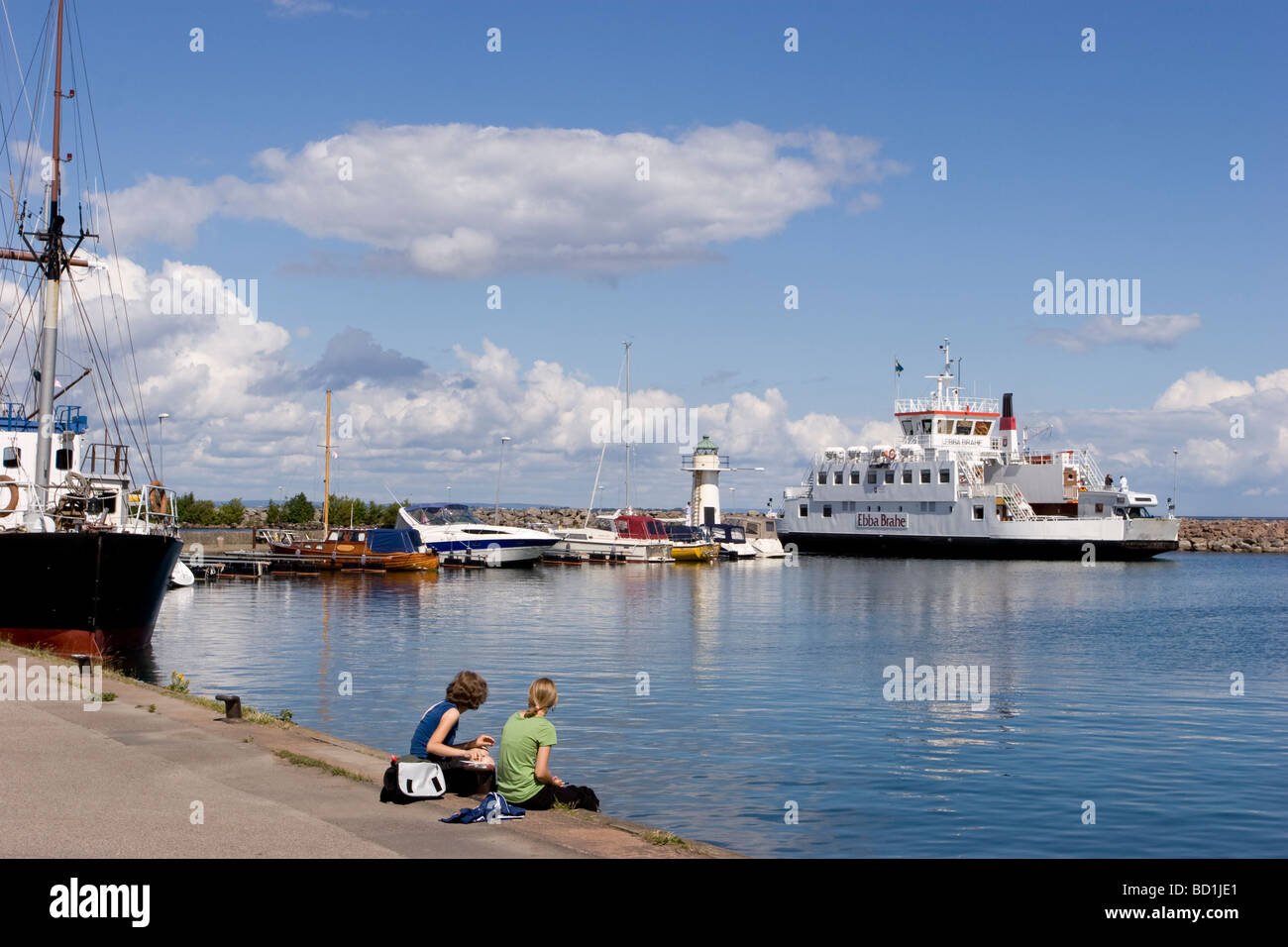 Port de Gränna Banque D'Images