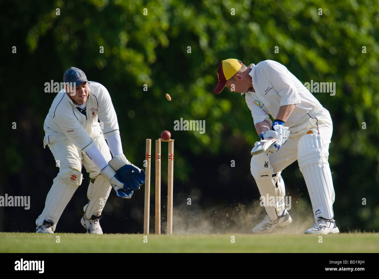 2e CC Marnhull XL contre Bradford Abbas Banque D'Images