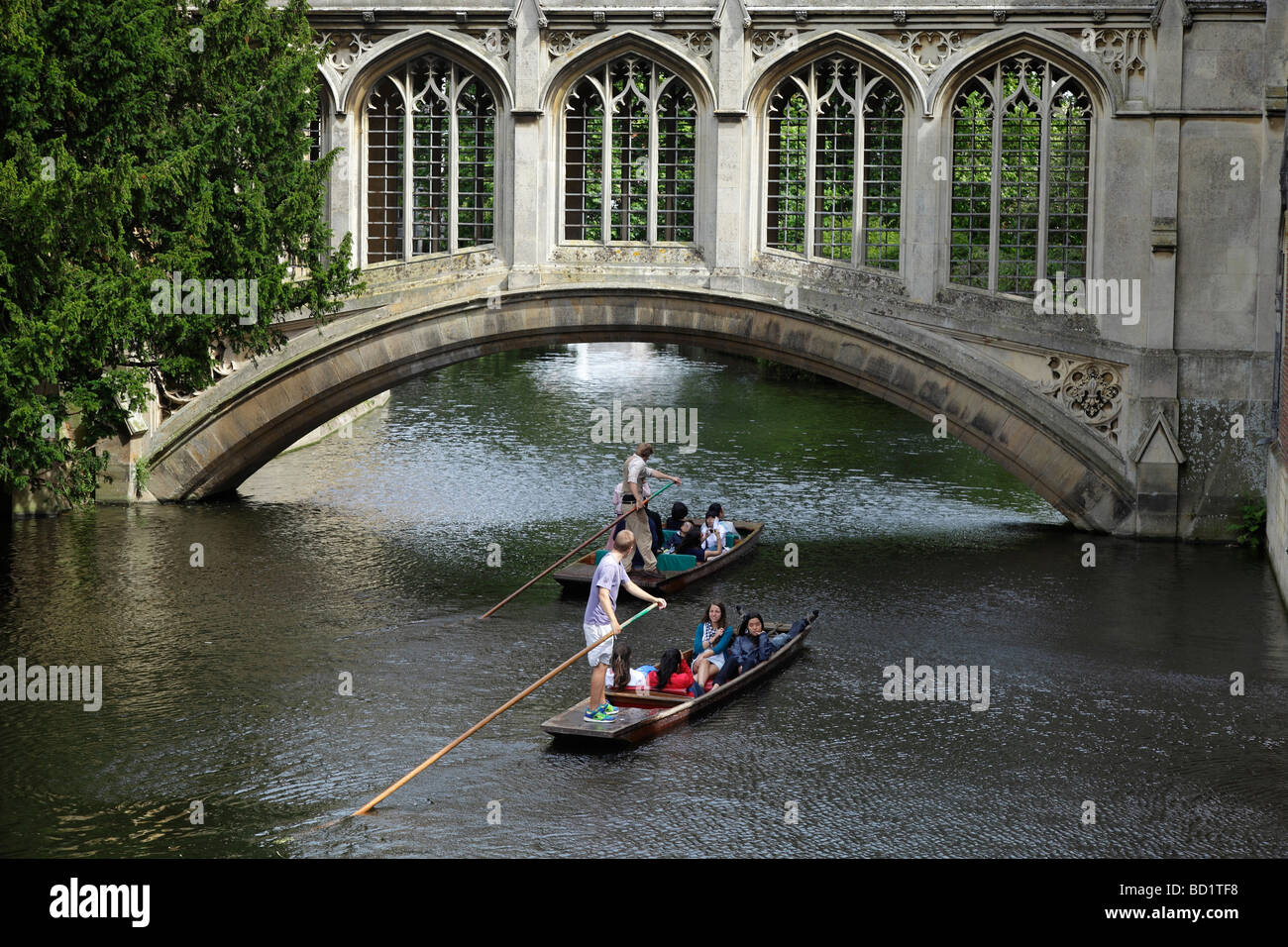 Le Pont des Soupirs, St John's College de Cambridge 3 Banque D'Images