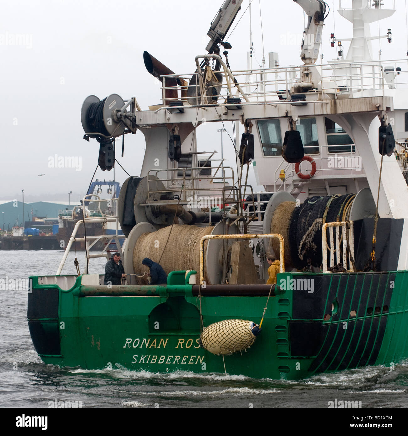 Ronan 'Rose' un chalutier de pêche en haute mer enregistrés à Skibbereen, Irlande. Banque D'Images