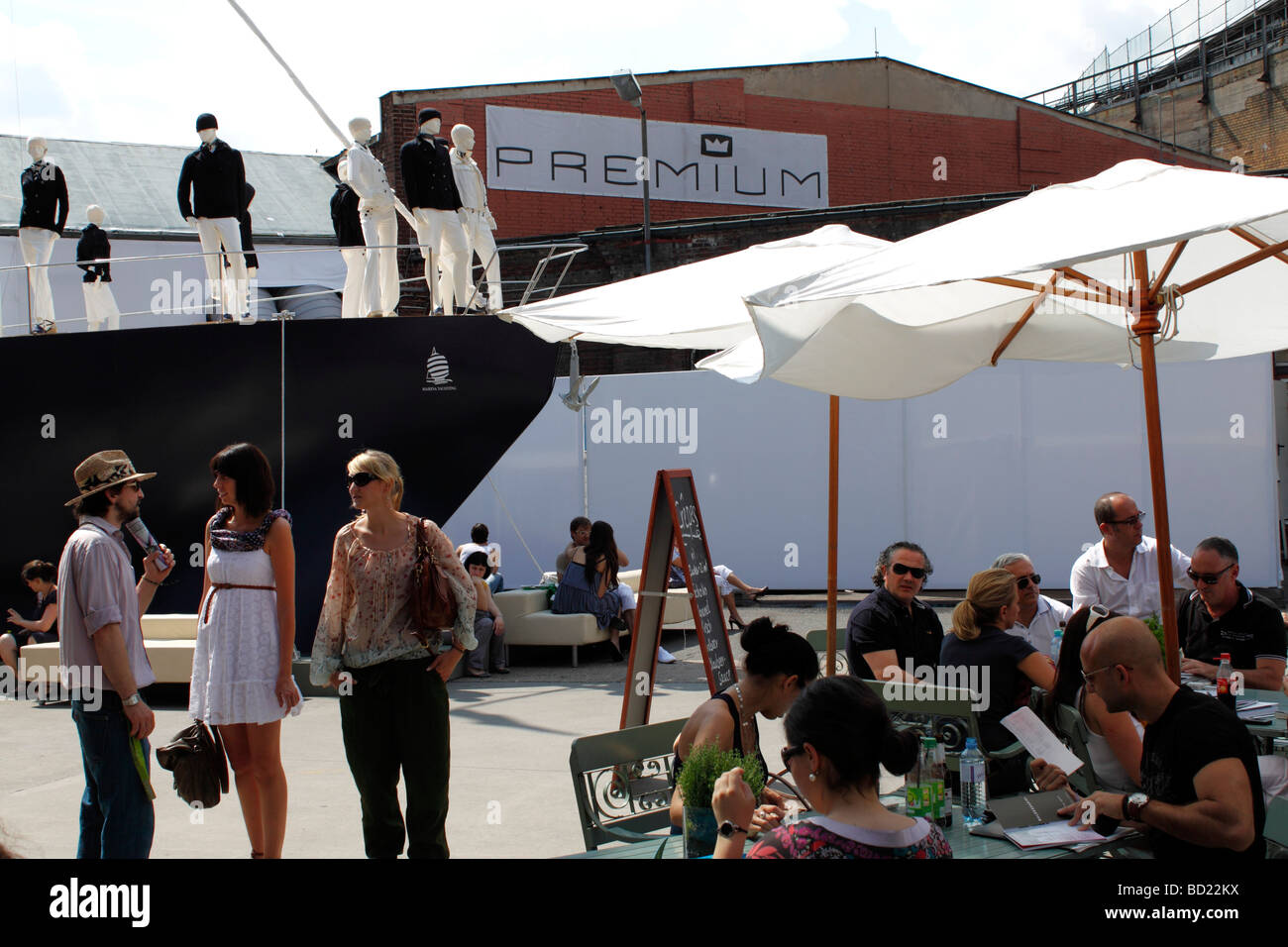 Tradefair premium pour la mode en plein air Berlin EU DE DEU RFA Allemagne capitale Berlin La Station Premium tradefair Berlin Banque D'Images