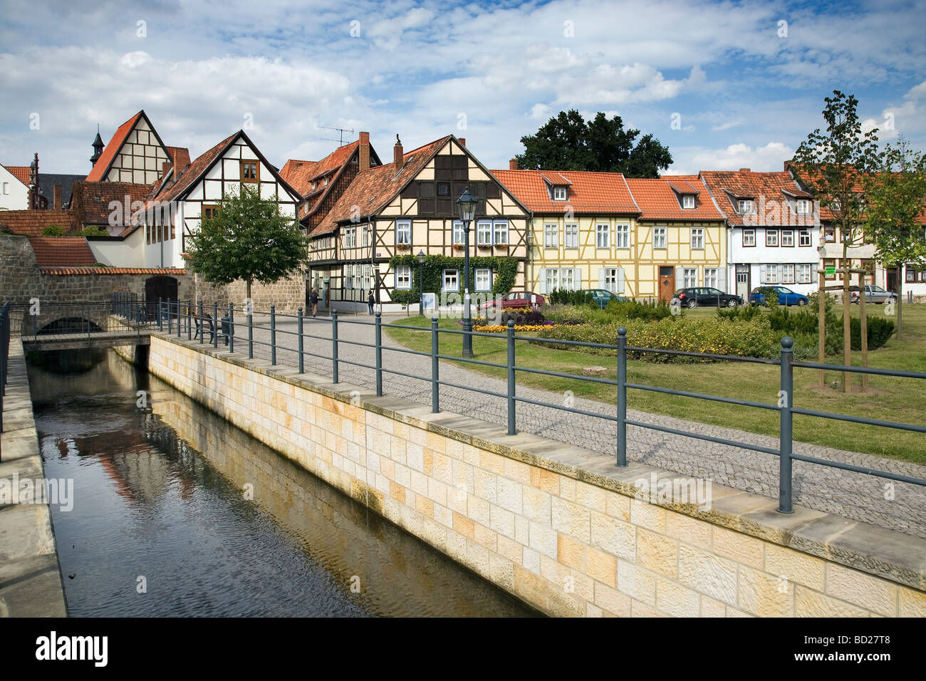 Mot, Quedlinburg, Saxe-Anhalt, Allemagne Banque D'Images