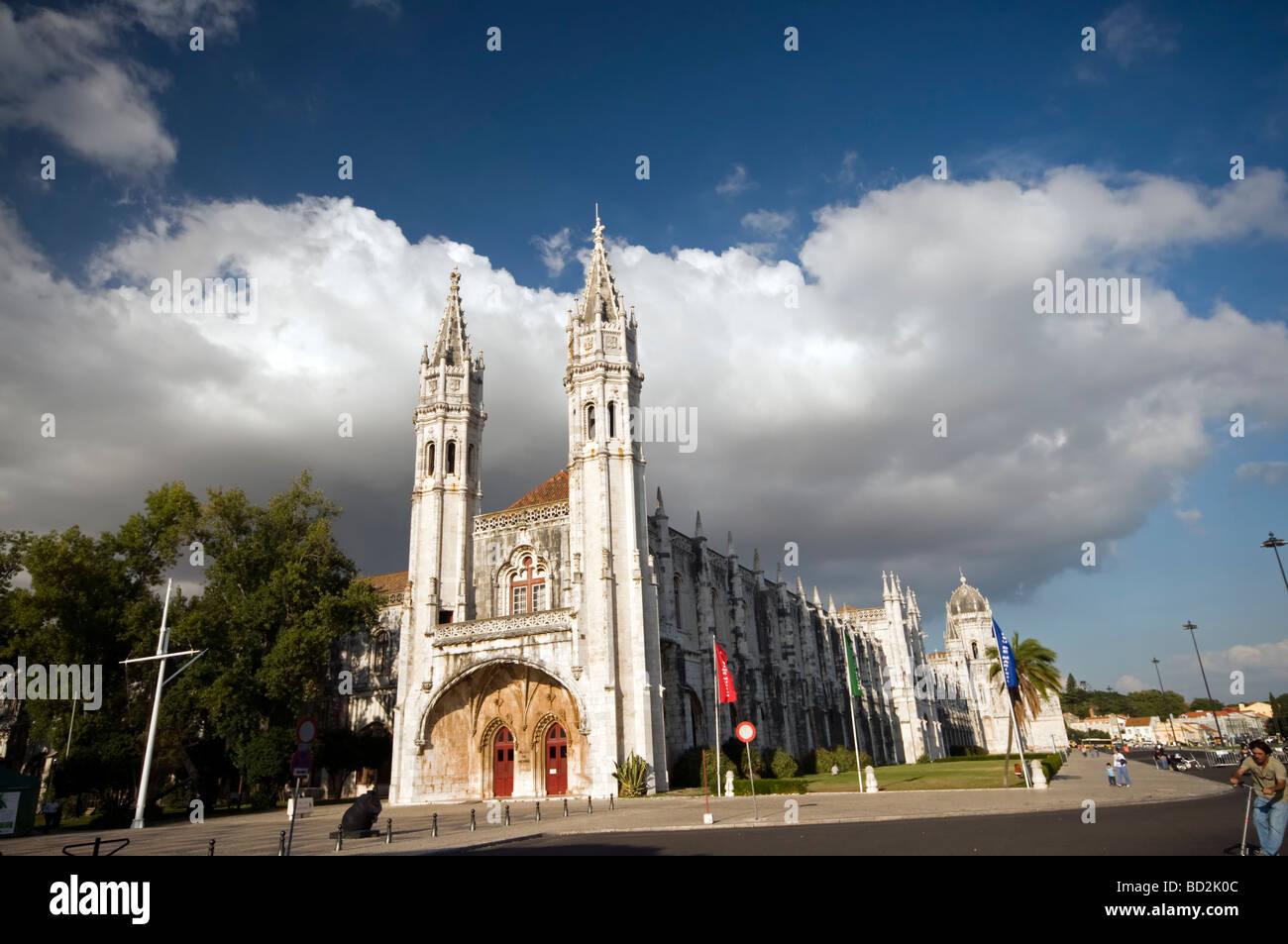 Monastère des Hiéronymites Lisbonne Portugal Banque D'Images