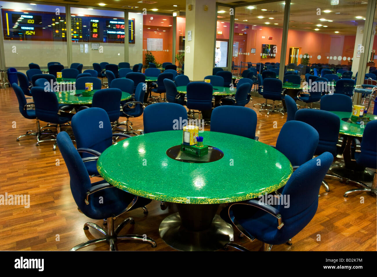 Salle de bingo Banque D'Images