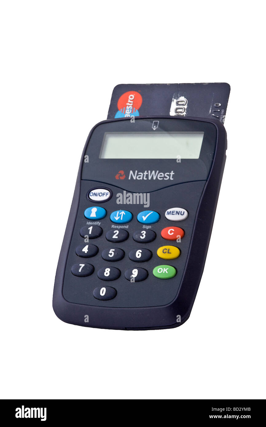 NatWest Bank card reader pour une utilisation avec un compte Internet Photo  Stock - Alamy