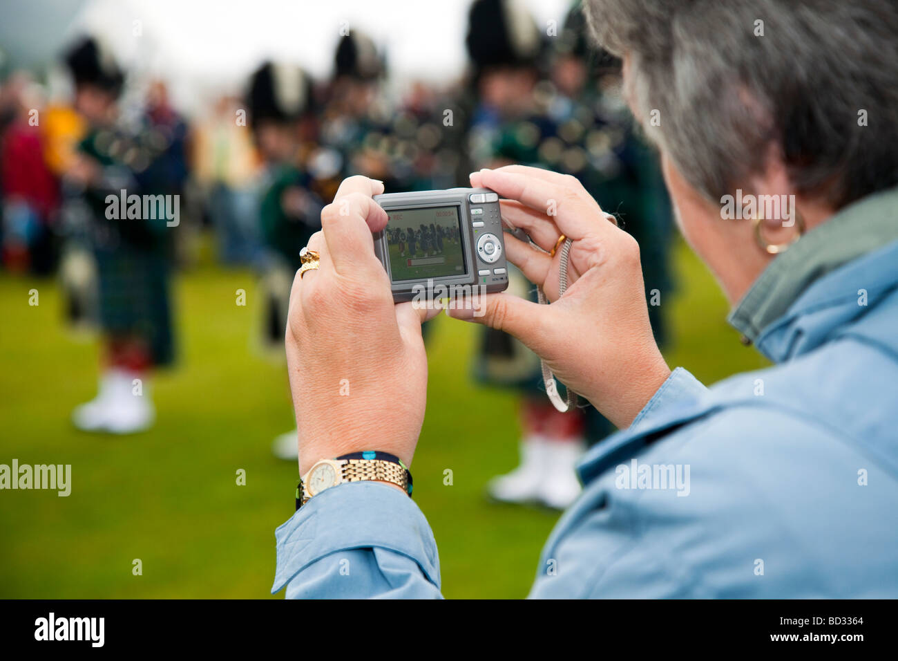 Aboyne Highland Games ou rassemblement ar Aboyne, Aberdeenshire, Scotland, UK Banque D'Images