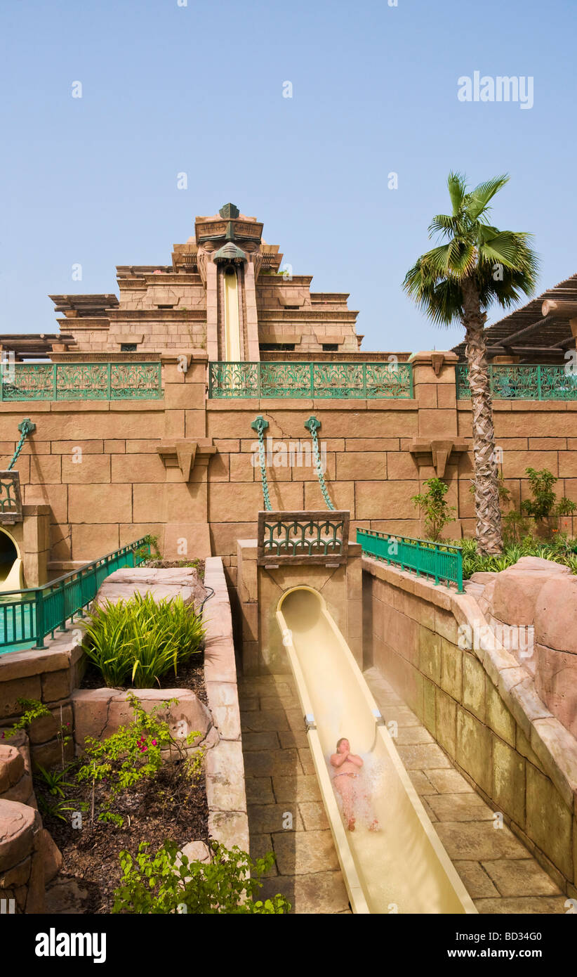 Parc aquatique aquaventure dubai Banque de photographies et d’images à