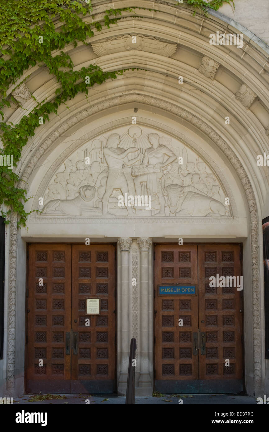 L'Institut oriental de l'Université de l'Illinois à Chicago Banque D'Images