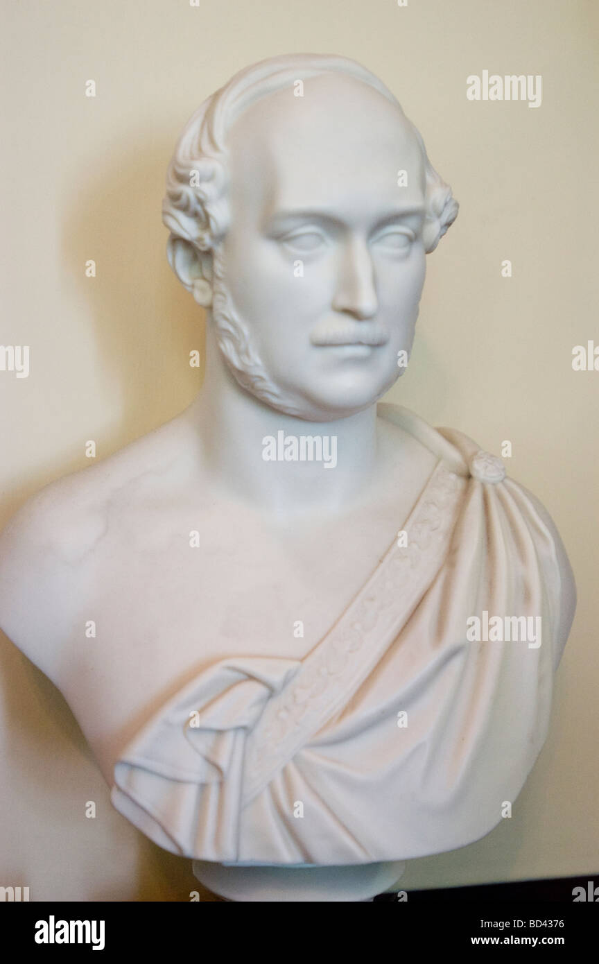 Statue de Prince Albert (époux de la reine Victoria) Banque D'Images