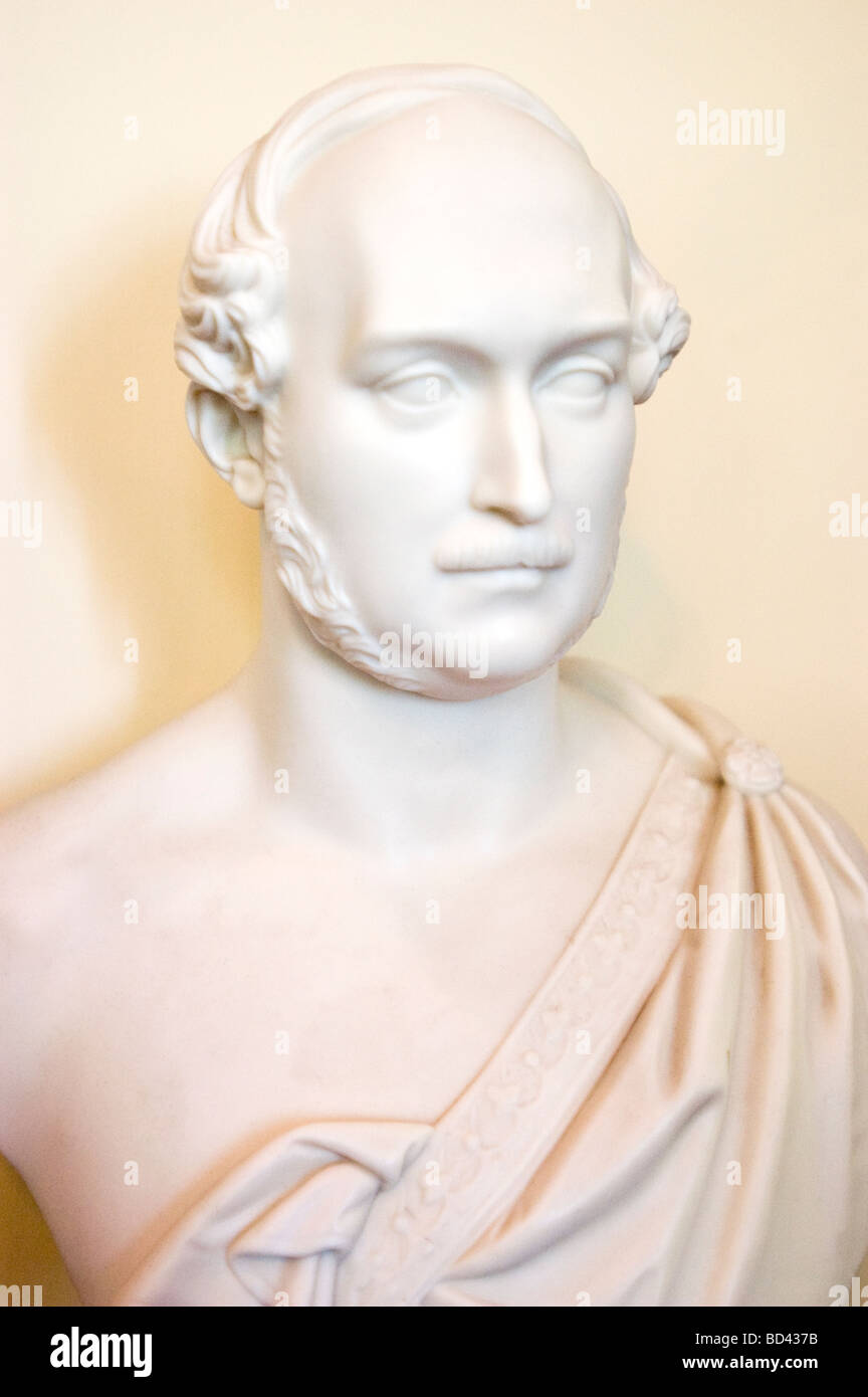 Statue de Prince Albert (époux de la reine Victoria) Banque D'Images