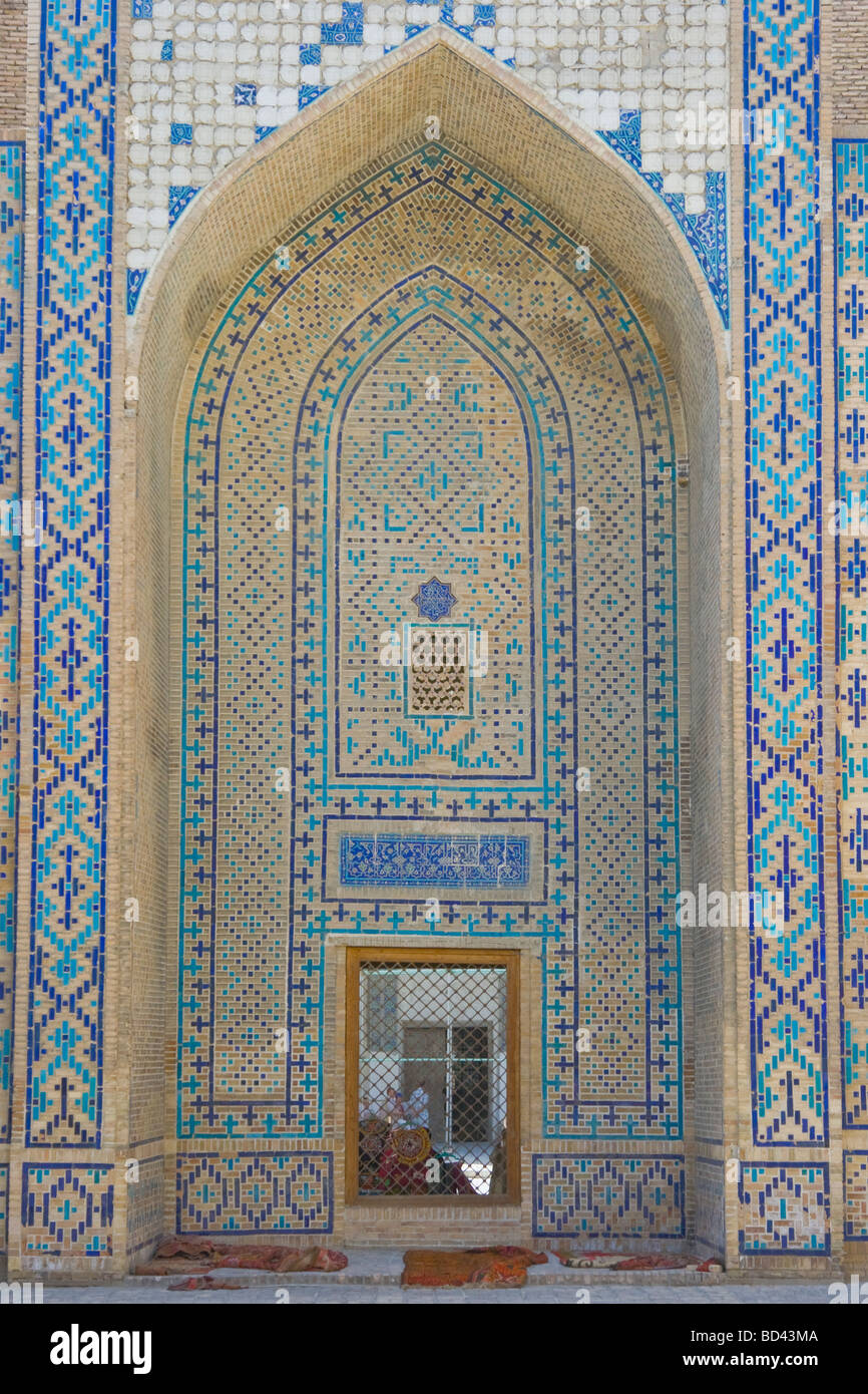 Ou Médersas Oulougbek Ulugh Beg à Boukhara Ouzbékistan Banque D'Images