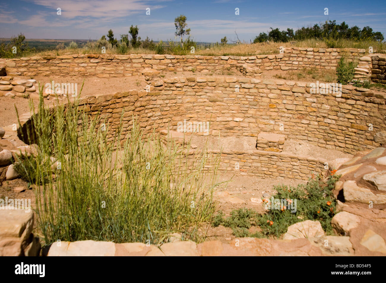 Ruines de Escalante Banque D'Images