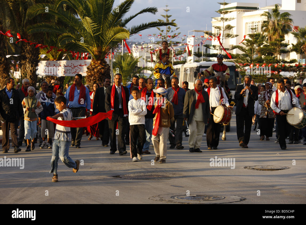 Pageant, Hammamet, Tunisie, Afrique du Nord Banque D'Images