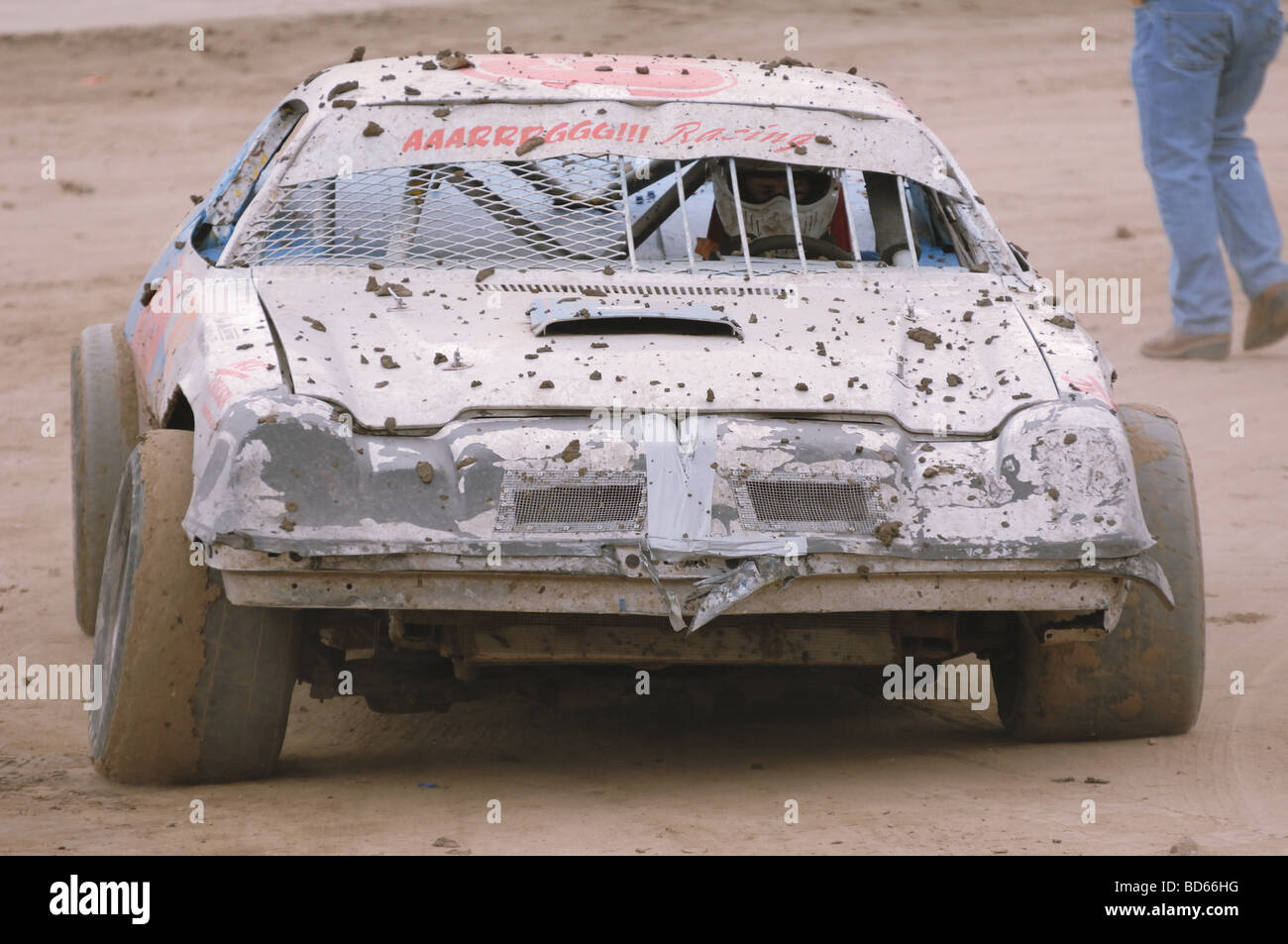 Les véhicules de course automobile Banque D'Images