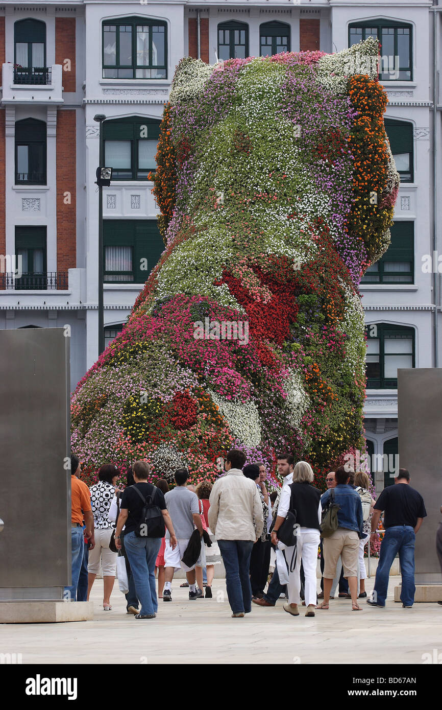 Espagne : Musée Guggenheim à Bilbao Banque D'Images