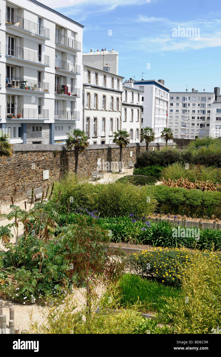 Brest (29) : le 'Jardin des explorateurs' (jardin des explorateurs) Banque D'Images