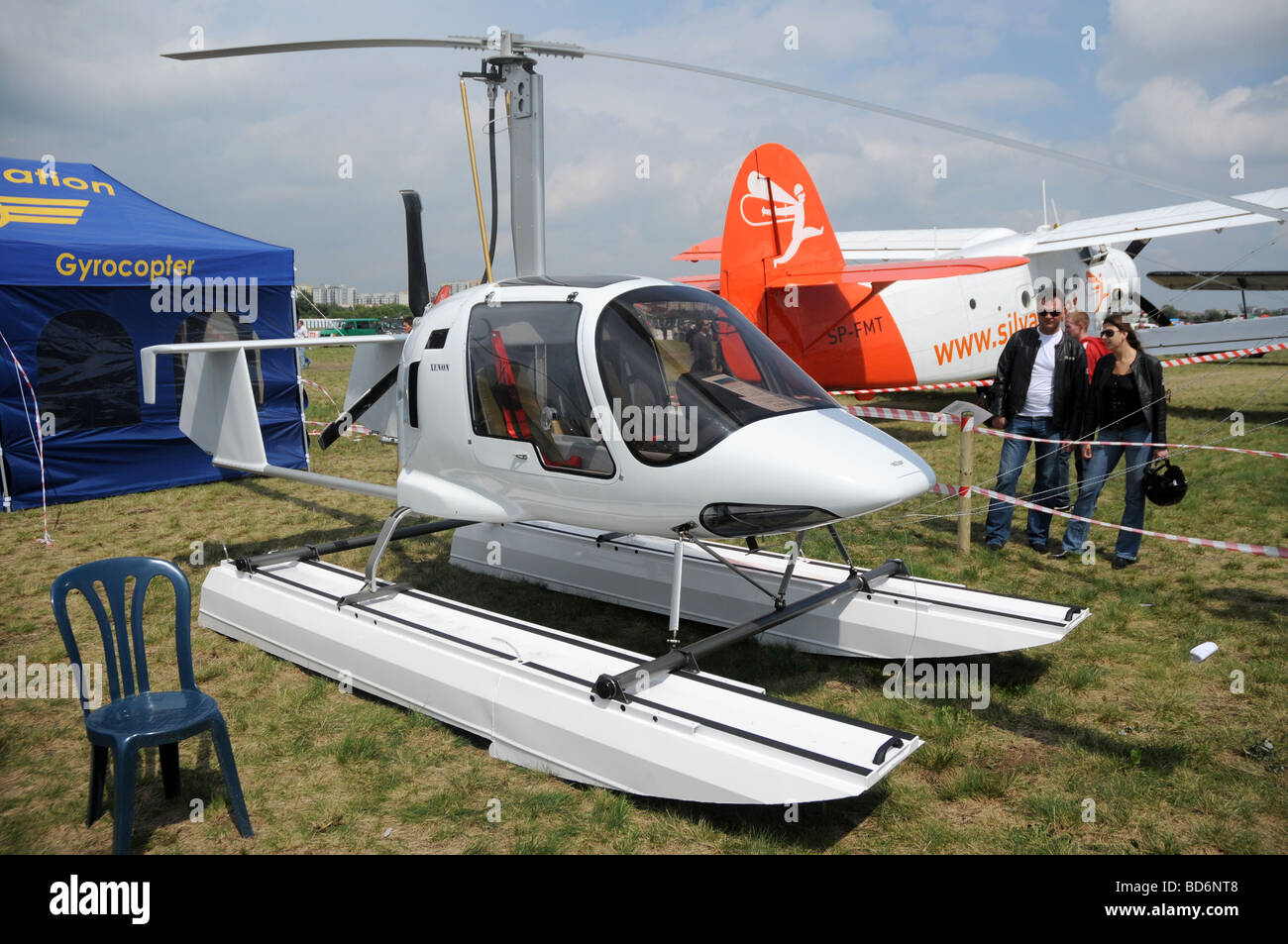 Xenon 2 - Modèle d'autogyre, également appelé gyrocopter ou autogire Banque D'Images