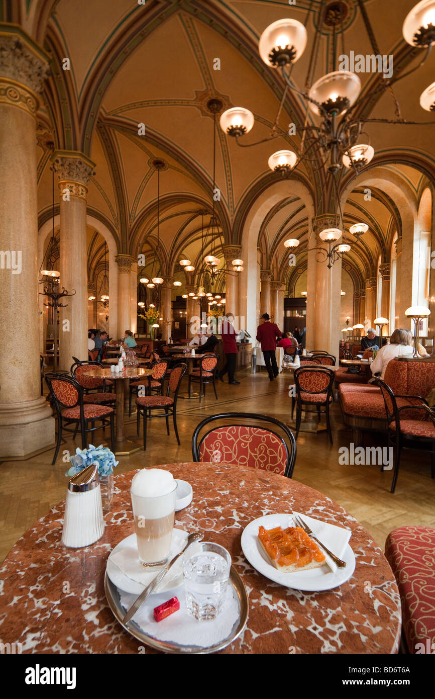 Cafe Central, Palais Ferstel, Vienne, Autriche Banque D'Images