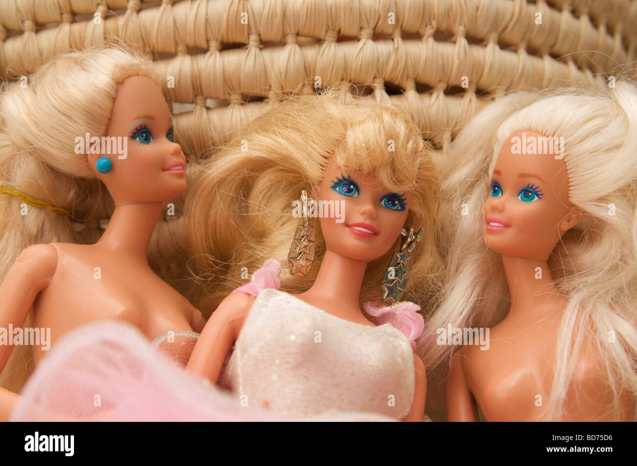 Poupées Barbie Banque D'Images