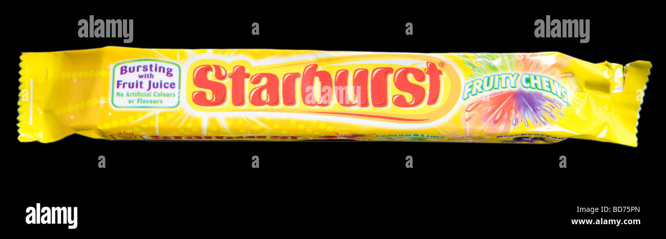 Opalfruits Starburst tourné en studio Banque D'Images