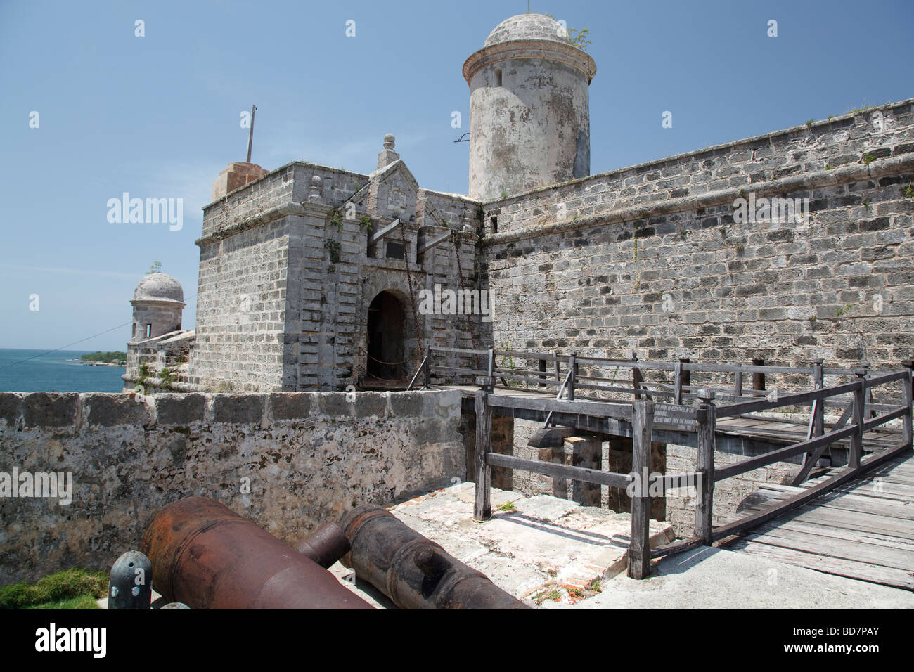 Castillo de Jagua Banque D'Images