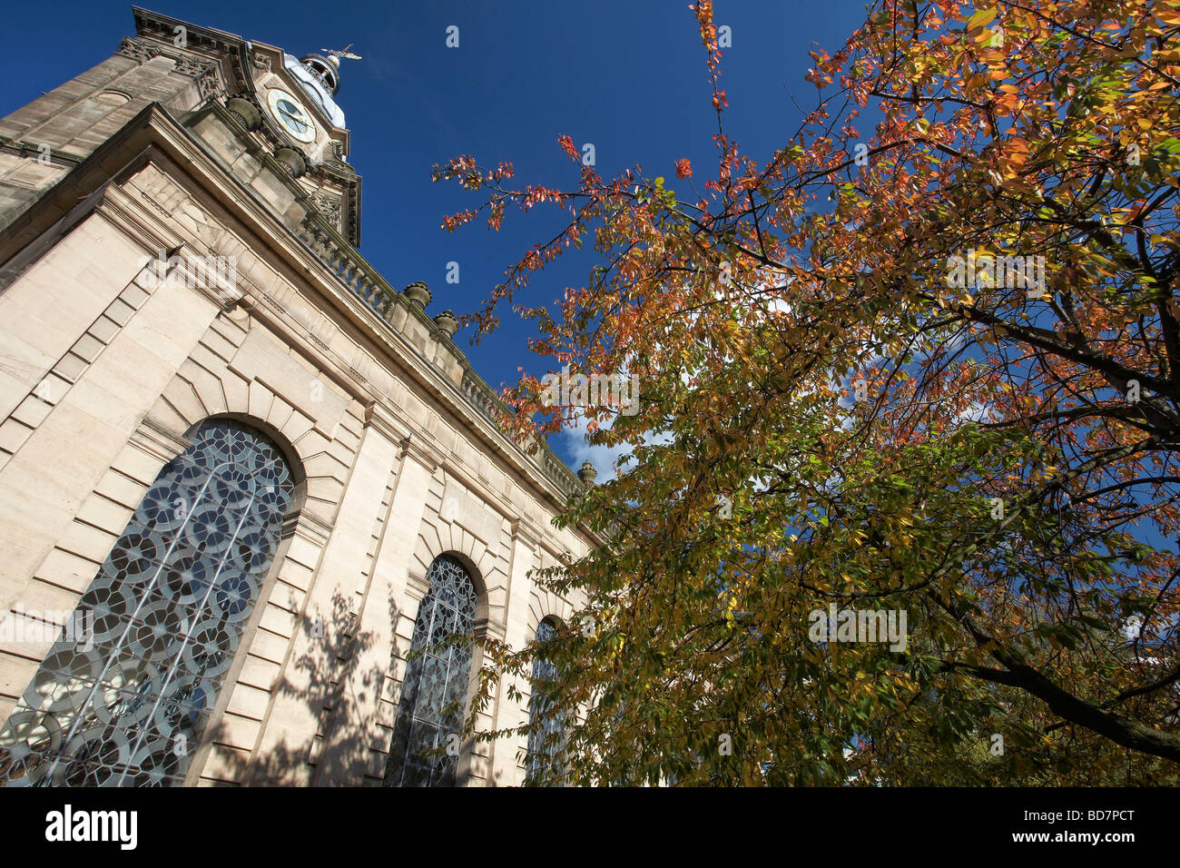 La Cathédrale St Philip Birmingham West Midlands England UK Banque D'Images