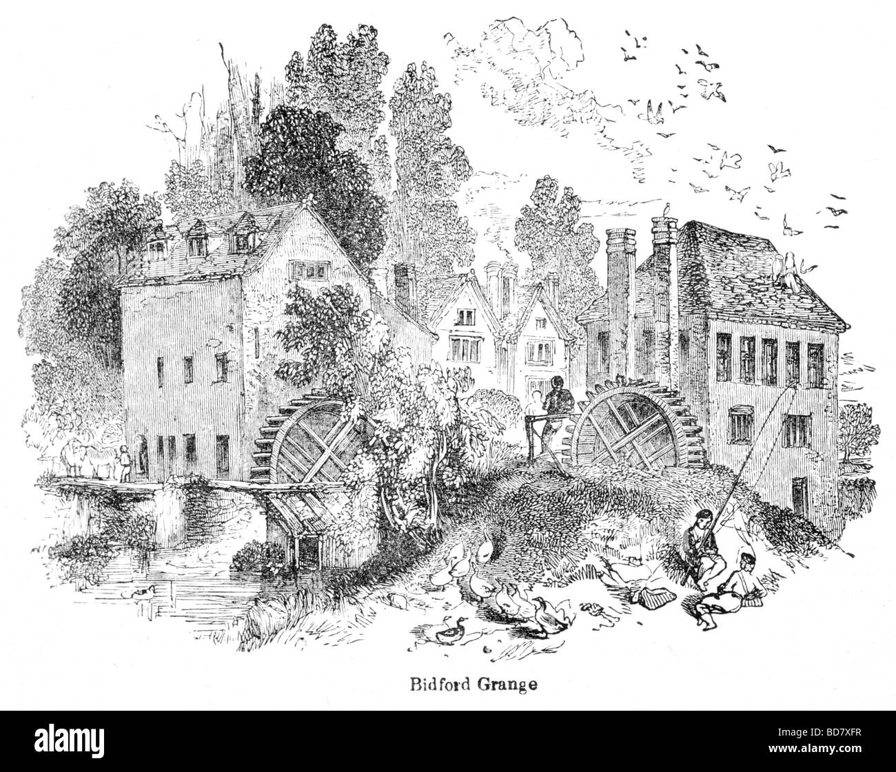 Bidford grange Banque D'Images