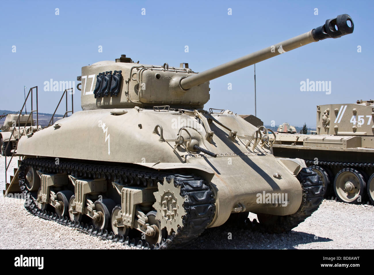 Sherman M4 Banque D'Images