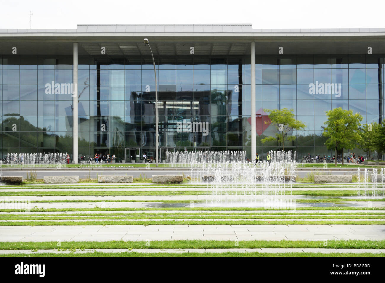 Paul-Löbe-Haus, bâtiment du parlement allemand, Berlin, Allemagne Banque D'Images