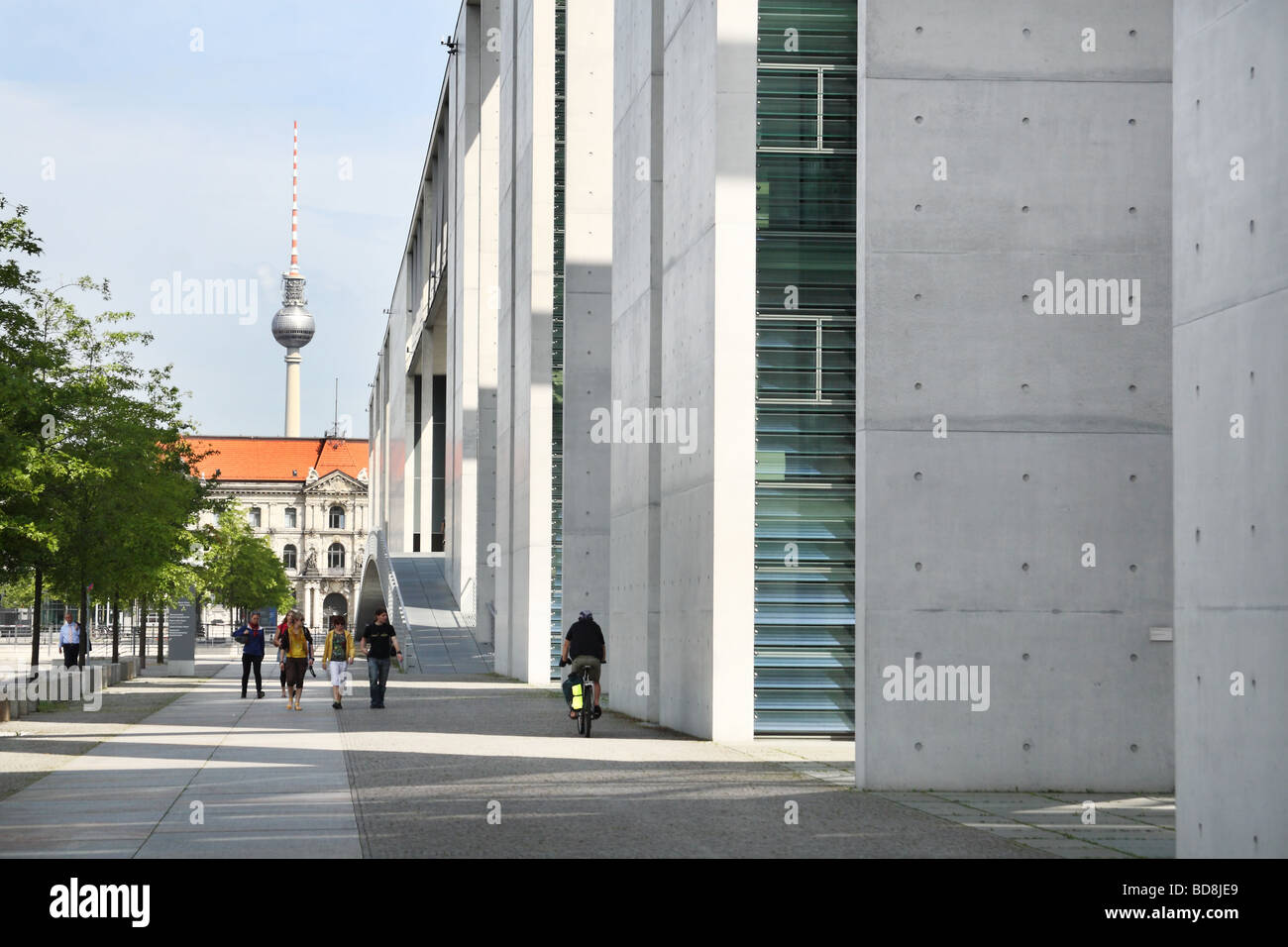 Paul-Löbe-Haus, bâtiment du parlement allemand, Berlin, Allemagne Banque D'Images